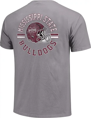 Image One Men's Mississippi State University Helmet Arch Short Sleeve T-shirt