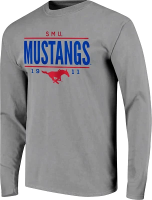 Image One Men's Southern Methodist University Traditional Long Sleeve T-shirt                                                   