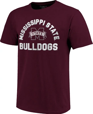 Image One Men's Mississippi State University Retro Stack Short Sleeve T-shirt