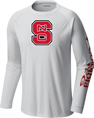 Columbia Sportswear Men's North Carolina State University Terminal Tackle Long Sleeve T-shirt