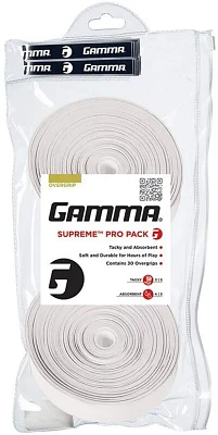 Gamma Supreme Overgrip 30-Piece Pro Pack                                                                                        