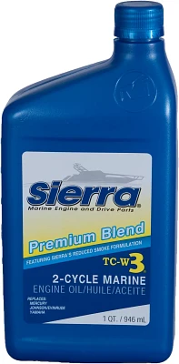 Sierra TCW-3 Premium Blend 1 qt Engine Oil                                                                                      