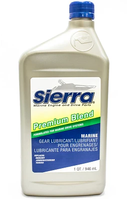 Sierra Premium Blend 80W-90 1 qt Lower Unit Gear Lube - 12-Pack                                                                 