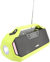 Altec Lansing StormChaser: Solar Powered or Hand Crank Survival Radio, Flashlight, and Powerbank                                