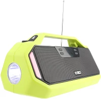 Altec Lansing StormChaser: Solar Powered or Hand Crank Survival Radio, Flashlight, and Powerbank                                