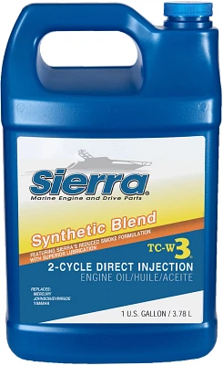 Sierra TCW-3 Synthetic Blend Direct Injection 2-Stroke 1 Gal Engine Oil                                                         