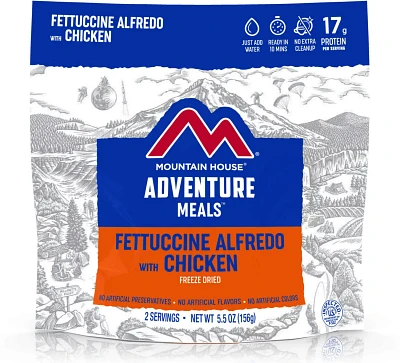 Mountain House Dry Fettuccine Alfredo with Chicken Pouch                                                                        