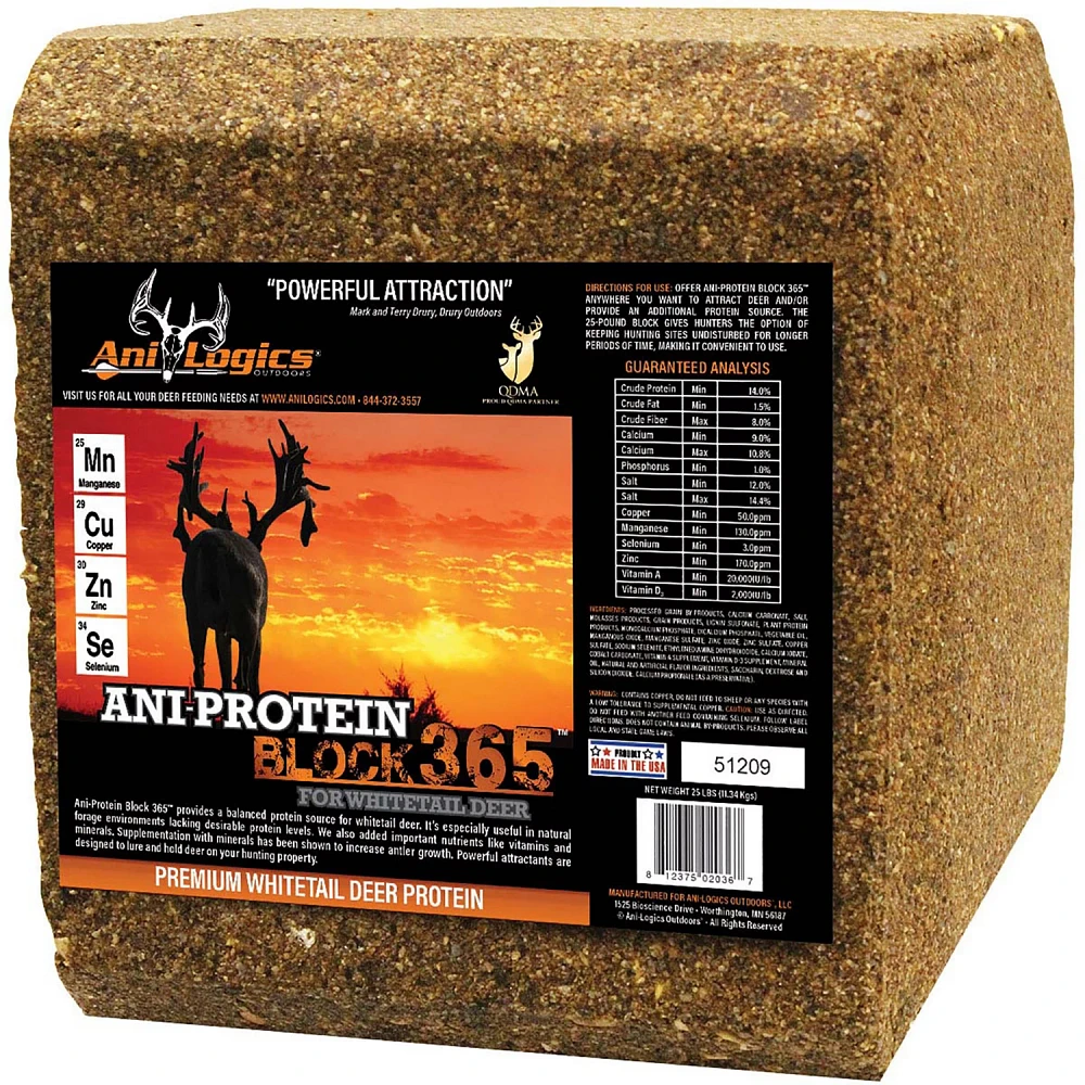 Ani-Logics 25 lb Ani-Protein 365 Block                                                                                          