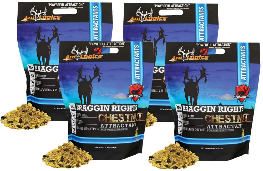 Ani-Logics Braggin Rights Chestnut 6 lb Deer Attractant 4-Pack                                                                  