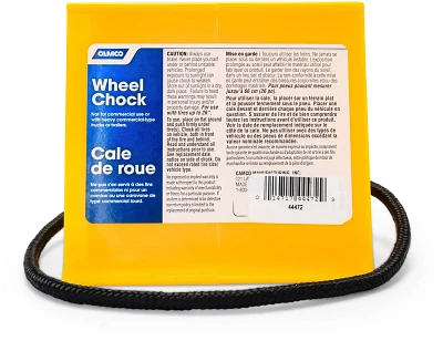 Camco RV Wheel Chock with Rope                                                                                                  