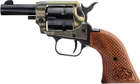 Heritage Barkeep 3 in Wood Burn Scroll 22LR Revolver                                                                            