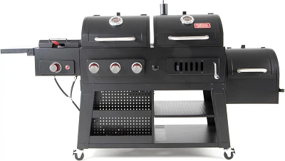 Outdoor Gourmet Fry/Grill/Smoke Combo Grill                                                                                     