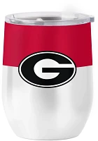 Logo University of Georgia Colorblock 16 oz Stainless Curved Tumbler                                                            