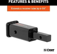 CURT Receiver Tube Adapter                                                                                                      