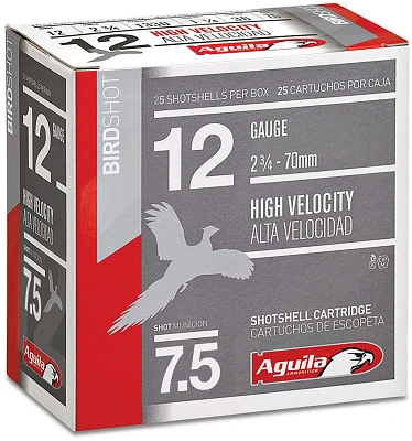 Aguila Ammunition High Velocity 12 Gauge Shotshells                                                                             