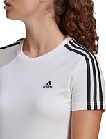 adidas Women's Future Icons 3 Stripes Short Sleeve T-shirt