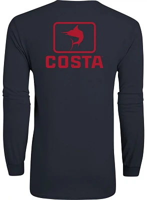 Costa Men's Emblem Marlin Long Sleeve T-shirt
