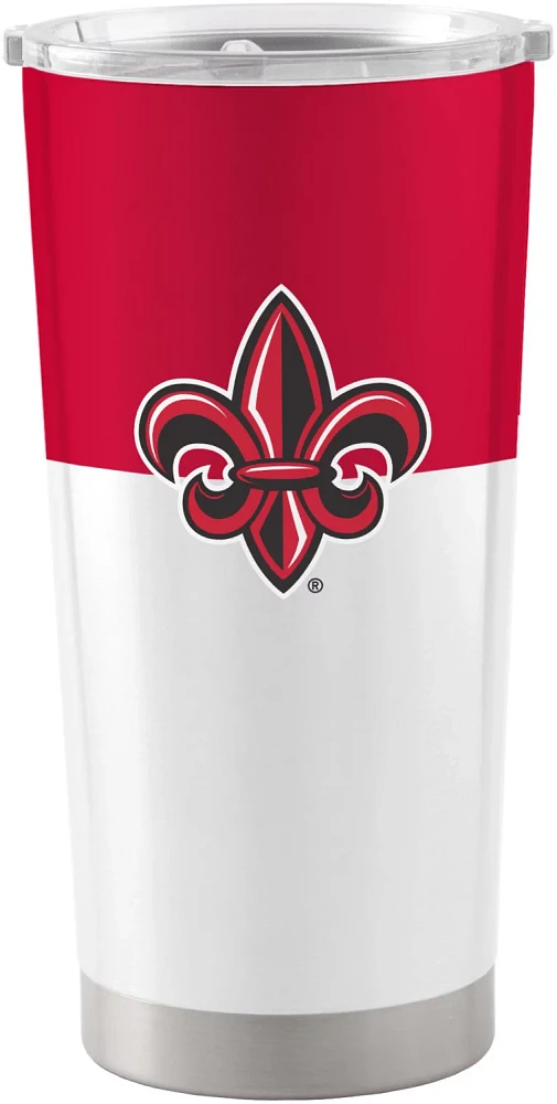 Logo University of Louisiana at Lafayette Colorblock 20 oz Stainless Tumbler                                                    