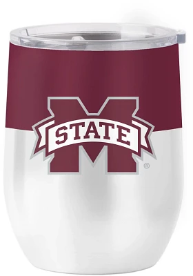 Logo Mississippi State University Colorblock 16 oz Stainless Curved Tumbler                                                     