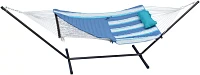 Algoma Cotton Rope Hammock Stand, Pad and Pillow Combination