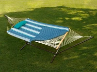 Algoma Cotton Rope Hammock Stand, Pad and Pillow Combination