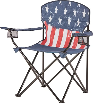 Academy Sports + Outdoors USA Flag Folding Chair                                                                                