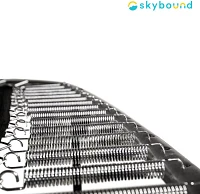 SkyBound HD Galvanized Replacement Trampoline Springs 12-Pack                                                                   