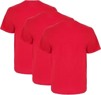 Smith's Workwear Men's Quick Dry V-neck T-shirts 3-Pack                                                                         