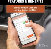 CURT Echo Mobile Trailer Brake Controller                                                                                       