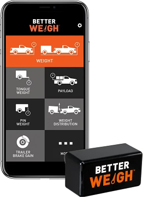 CURT BetterWeigh Mobile Towing Scale with TowSense Technology                                                                   