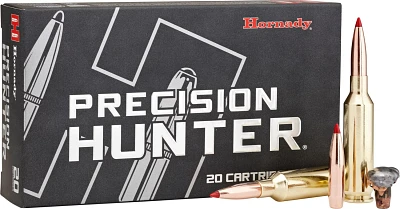 Hornady Precision Hunter ELD-X 6mm Creedmoor 103-Grain Rifle Ammunition - 20 Rounds                                             