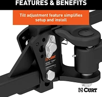 CURT TruTrack Weight Distribution Hitch                                                                                         