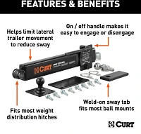 CURT Sway Control Kit                                                                                                           