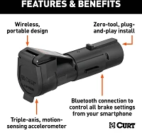 CURT Echo Mobile Trailer Brake Controller                                                                                       