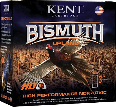 KENT Bismuth HP 12 Gauge #4 Cartridge - 25 Rounds                                                                               