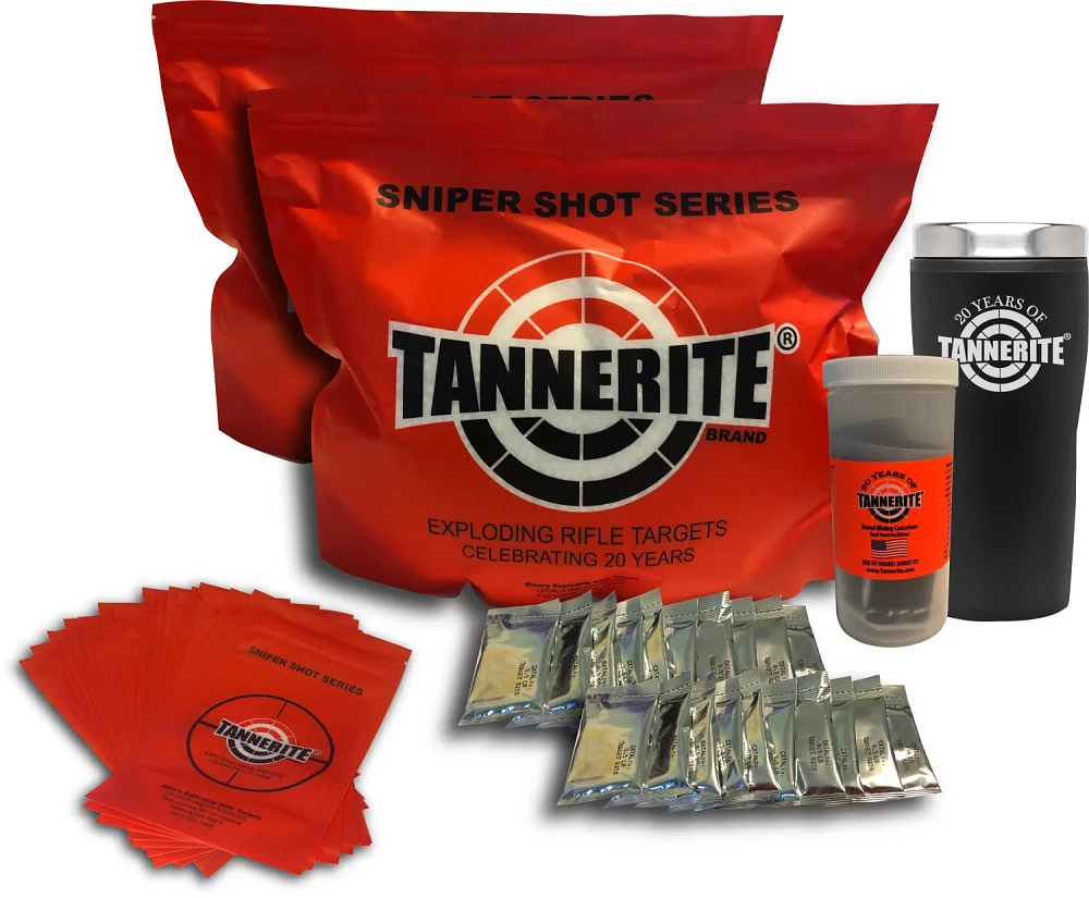 Tannerite Sniper Shot Series Exploding Rifle Targets Gift Pack                                                                  