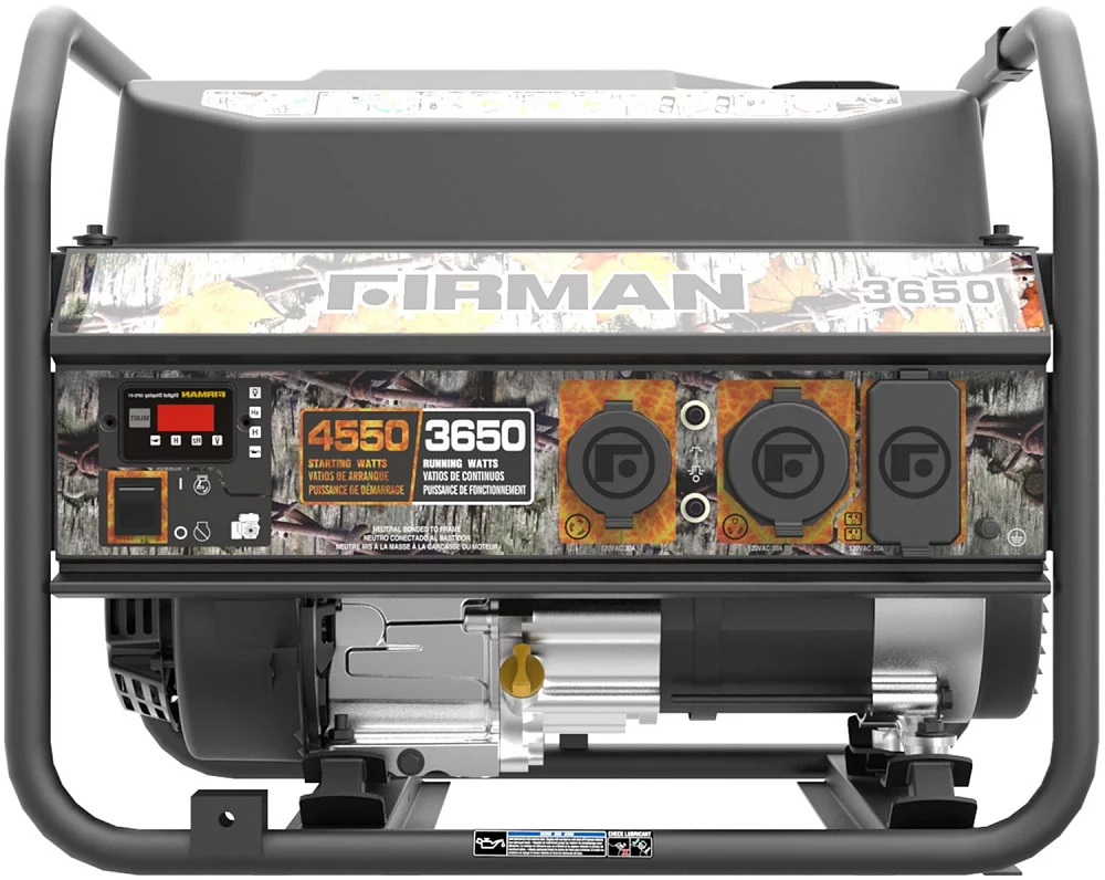 Firman 4,550 Watt Recoil Start Performance Generator                                                                            