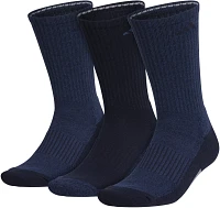 adidas Men’s Cushioned Climalite X Crew Socks 3 Pack                                                                          