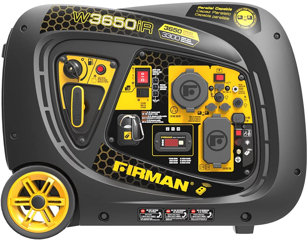 Firman 3650W Remote Start Inverter Generator                                                                                    