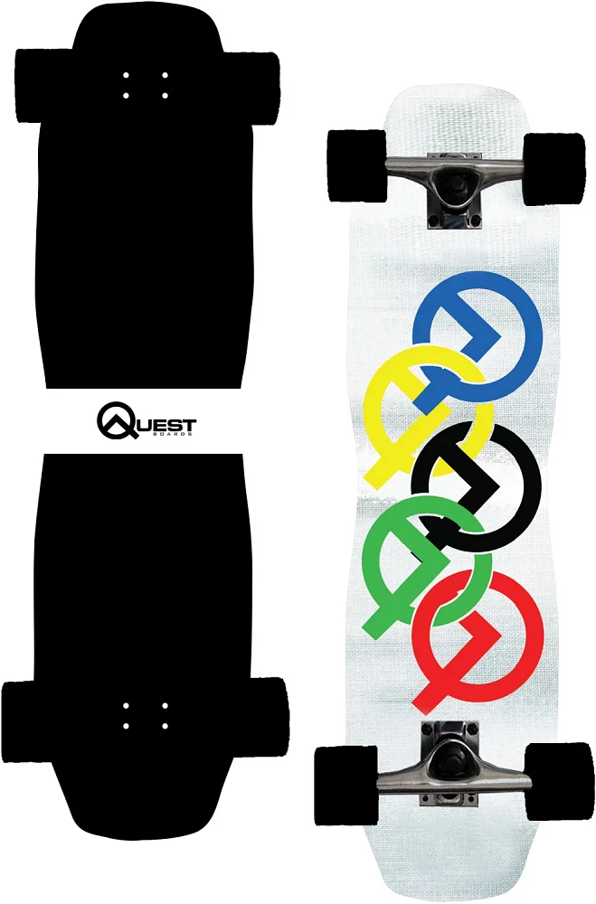 Quest Rings Cruiser 33 in Skateboard                                                                                            