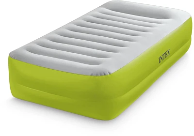 INTEX Passport Series Elevated Twin Airbed with Pump and Pillow Rest                                                            