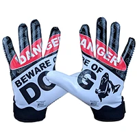 Battle Adults' Beware of Dog Football Gloves