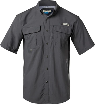 Magellan Outdoors Men's Laguna Madre Solid Short Sleeve Fishing Shirt