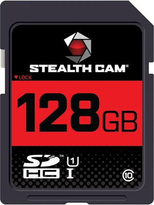 Stealth Cam 128 GB SD Card                                                                                                      