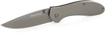 Sheffield Berda 3 in Steel Drop Point Assisted Opening Knife                                                                    
