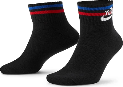 Nike Men’s Sportswear Everyday Essential Ankle Socks 3 Pack                                                                   