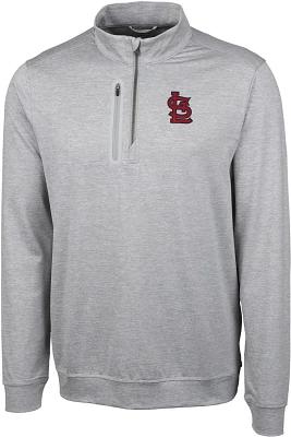 Cutter & Buck Men's St. Louis Cardinals Stealth Big and Tall Half-Zip Pullover                                                  