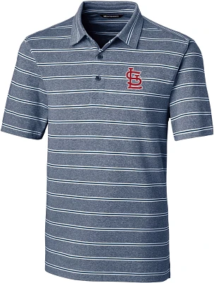 Cutter & Buck Men's St. Louis Cardinals Forge Heather Stripe Polo Shirt                                                         