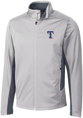 Cutter & Buck Men's Texas Rangers Navigate Softshell Jacket