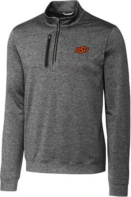 Cutter & Buck Men's Oklahoma State University Stealth Half Zip